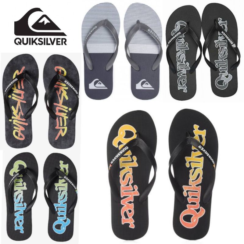 ของแท้-3-quiksilver-รองเท้าแตะแบบหนีบ-แบรนด์ดัง-ใส่เดินชายหาดเท่ห์ๆ-ไม่ลื่นใส่สบาย