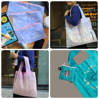 สินค้า Starbucks bag กระเป๋าผ้า สตาร์บัค ถุงผ้า LOQI (starbuck) Sakura Siren ซากุระ​ ไซเรน​ นางเงือก