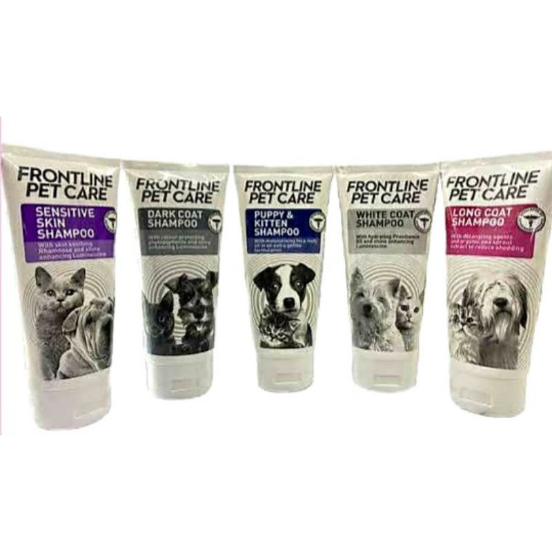 FrontLine Pet Care ShamPoo 200ML. แชมพูสำหรับสุนัขและแมว Shopee Thailand
