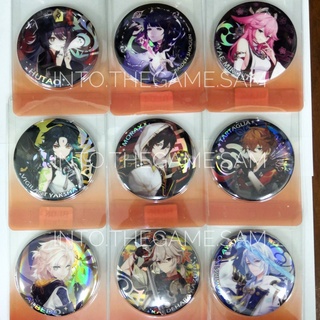 [พร้อมส่ง]  เข็มกลัดสะท้อนแสง Fan Made Genshin Impact Badge Ver. สะท้อนแสง