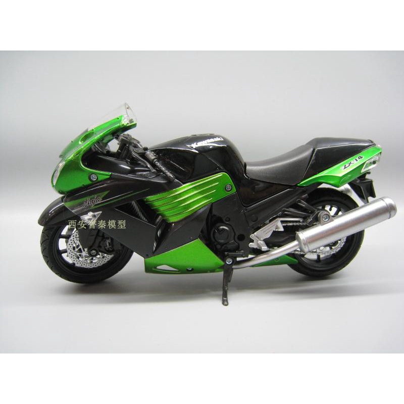 โมเดลรถจักรยานยนต์-โลหะผสม-1-12-kawasaki-kawasaki-zx14-ninja