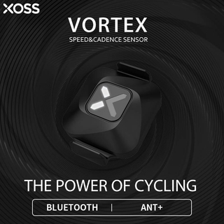 สินค้า Xoss Vortex ตัววัดความเร็วจักรยาน 2 In1 เซนเซอร์รองรับ Ant + แอพบลูทูธ เชื่อมต่อ / Magene / Garmin