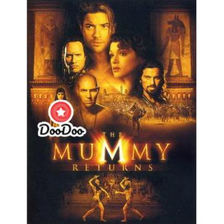 หนังฝรั่ง DVD THE MUMMY RETURN มัมมี่รีเทิร์นส ฟื้นชีพกองทัพมัมมี่ล้างโลก แผ่นดีวีดีภาพยนตร์พากย์ไทย อังกฤษ ซับไทย