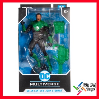 Green Lantern John Stewart DC Multiverse McFarlane Toys 7" Figure กรีน แลนเทิร์น จอห์น ดีซีมัลติเวิร์ส แมคฟาร์เลนทอยส์