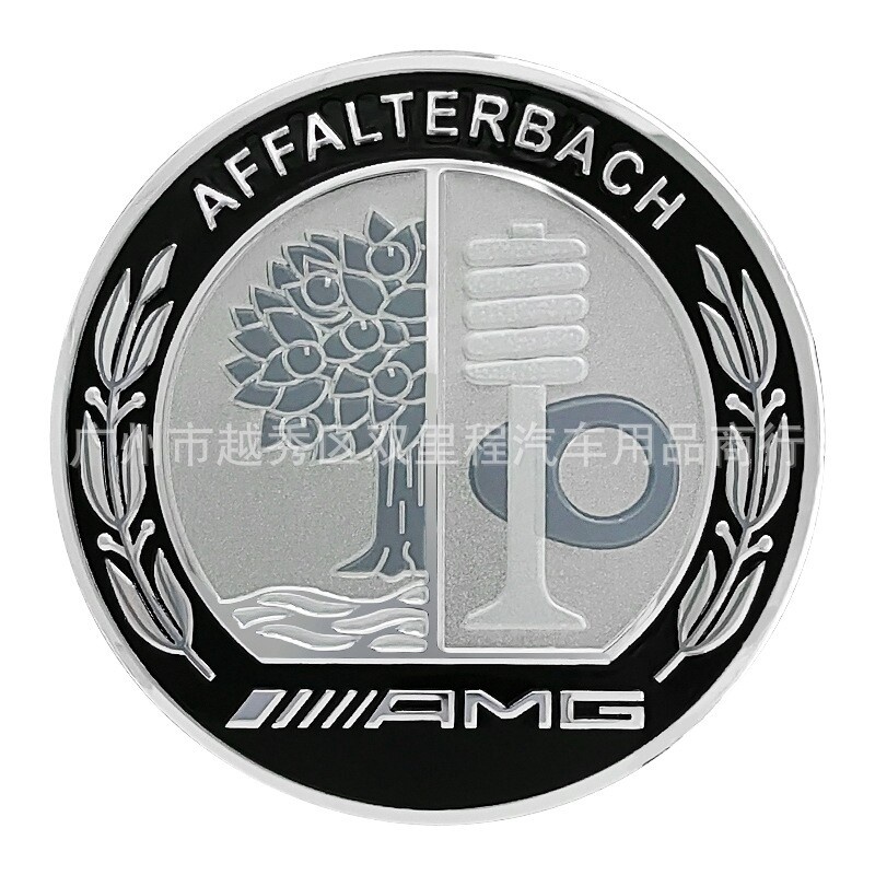 ใหม่ สติกเกอร์โลโก้โลหะ AMG apple tree สําหรับติดตกแต่งฝากระโปรงหน้า ...