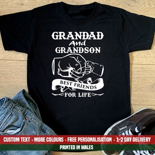 [S-5XL] เสื้อยืด ผ้าฝ้าย พิมพ์ลาย grandpa grandparents life แฟชั่นสําหรับผู้ชาย
