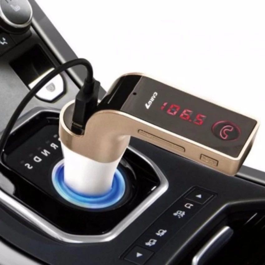 แท้-100-car-g7-อุปกรณ์รับสัญญาณบลูทูธในรถยนต์-bluetooth-car-charger