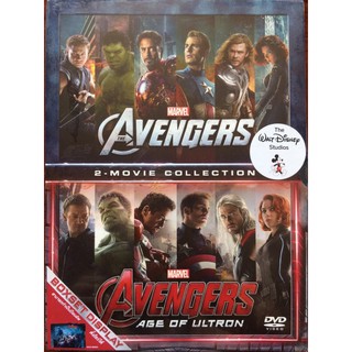 Marvels The Avengers 2-Movie Collection (DVD Boxset)/มาร์เวล ดิ อเวนเจอร์ส ภาค 1 &amp; 2 (ดีวีดีบ็อกเซ็ต)