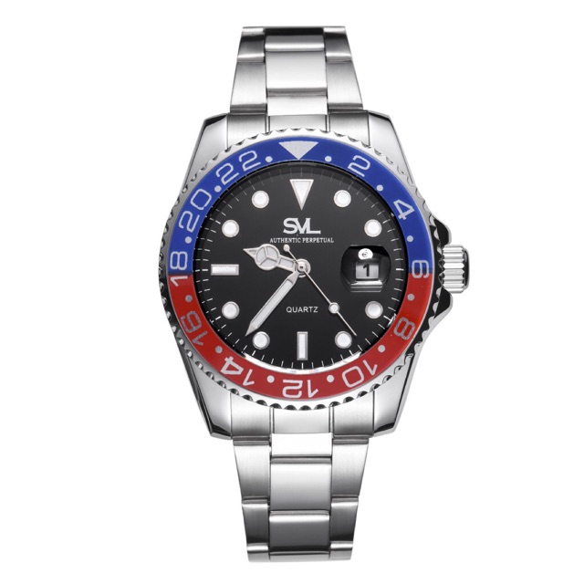 ภาพหน้าปกสินค้าSevenlight Date Quartz นาฬิกาข้อมือผู้ชาย มีวันที่ กันน้ำ 100% รุ่น GP80329. จากร้าน classybkk บน Shopee