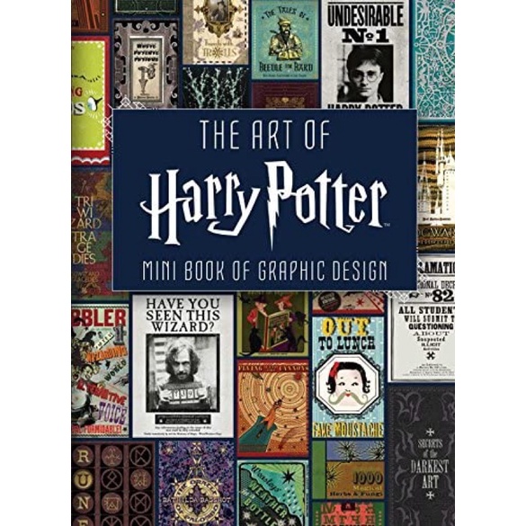 หนังสือ-the-art-of-harry-potter-mini-book-of-spells-amp-charms-creatures-magical-places-graphic-design-แฮร์รี่-พอตเตอร์
