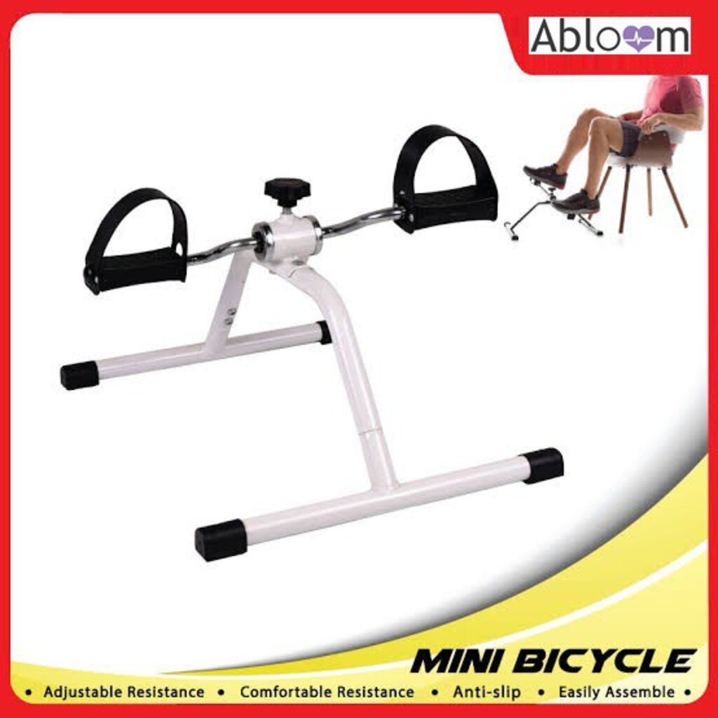 999บาท-ส่งฟรี-abloom-pedal-exerciser-จักรยาน-จักรยานกายภาพบำบัด-ปั่นมือปั่นเท้า-จักรยาน-กายภาพบำบัด-สีขาว