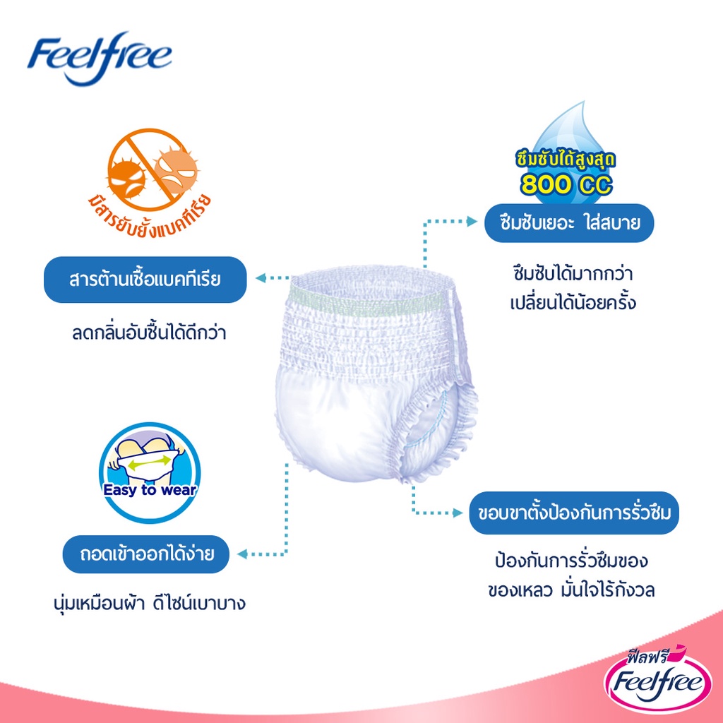 feelfree-ผ้าอ้อมผู้ใหญ่แบบกางเกง-ฟีลฟรี-ไซต์-s-xl-1-แพ็ค-18-20ชิ้น-adult-pants-jumbo-ซึมซับมาก-c92164-9-c92165-9