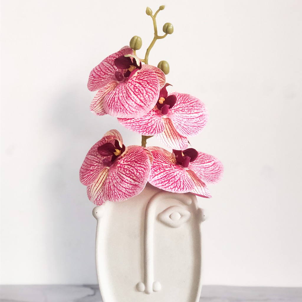 ภาพสินค้าดอกไม้ประดิษฐ์ Phalaenopsis High-End สําหรับตกแต่งบ้าน จากร้าน moshee.th บน Shopee ภาพที่ 1