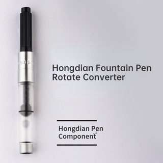 Hongdian ของแท้ ไส้ปากกาหมึกซึม โลหะ เส้นผ่าศูนย์กลาง 3.4 มม. สําหรับปากกาฮ่องกง ขนาดมาตรฐานสากล 5 ชิ้น