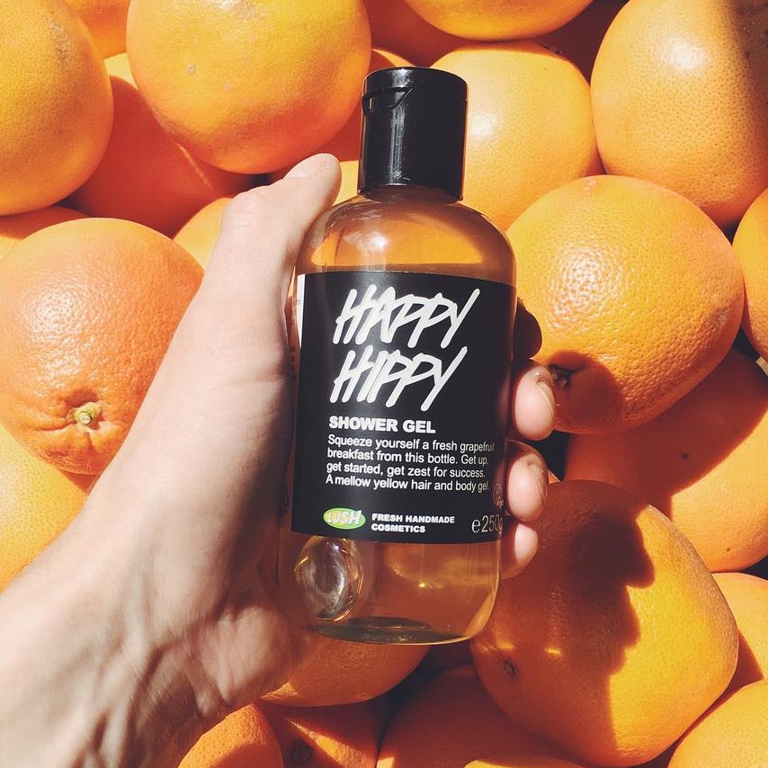 (ของใหม่) Lush Happy Hippy Shower Gel 100g/250g/500g Shopee Thailand