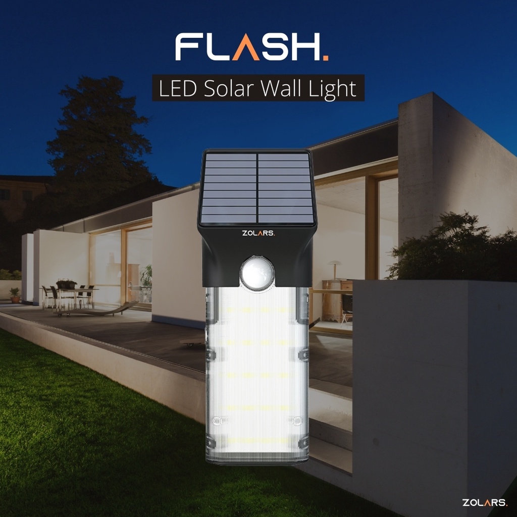 *พร้อมส่ง* FLASH โคมไฟโซล่าเซลล์ LED พรีเมี่ยมอเนกประสงค์ 3-IN-1 ...