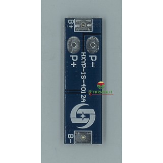 HXYP-1S-4012A 1S 3.2V 3.6V 12A Lifepo4 Battery BMS Protection PCB Board for 18650 Battery Charger วงจรป้องกันแบตเตอรี่