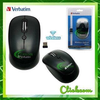 เม้าส์ไร้สาย Verbatim optical wireless mouse รุ่น VBM65997