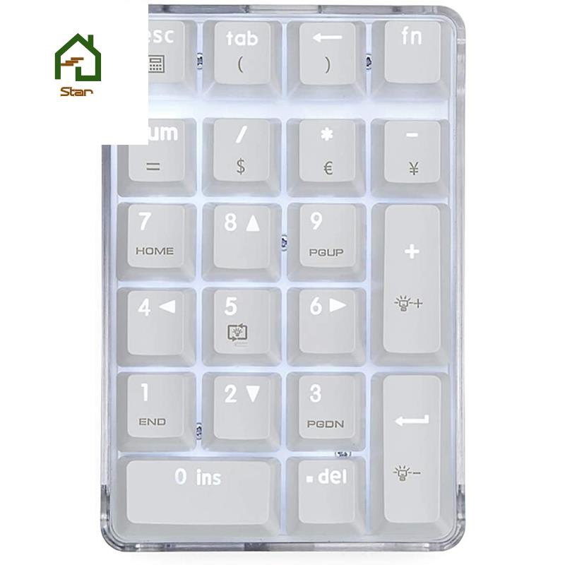 mechanical-numeric-keypad-gateron-brown-switch-wired-gaming-keypad-crystal-case-white-backlit-21-keys-mini-numpad-keypad