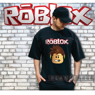 เสื้อยืดกีฬา[คลังสินค้าพร้อม] เกมเมอร์ ROBLOX Cotton T-Shirt Streetstyle Baju Gamerz