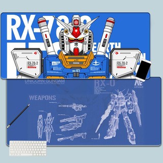ภาพหน้าปกสินค้าแผ่นรองเมาส์, แผ่นรองเม้าส์ GUNDAM / RX-78-2 Mobile Suit Gundam, แผ่นรองเมาส์สำหรับเล่นเกมที่มีการแข่งขันสูง, แผ่นรองกัน ที่เกี่ยวข้อง