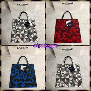 BaoBao Issey Miyake,Mixed colors series，hand bag，tote，6x6 กระเป๋าถือ，กระเป๋าช้อปปิ้ง，กระเป๋าสะพาย