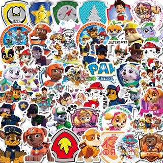 สินค้า สติ๊กเกอร์ลายการ์ตูน Paw Patrol กันน้ํา 50 ชิ้น