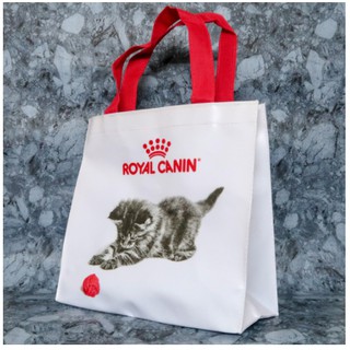 ภาพหน้าปกสินค้ากระเป๋าถือ กระเป๋าใส่ของ ลายหมา แมว Royal Canin 11×22×23 cm ที่เกี่ยวข้อง