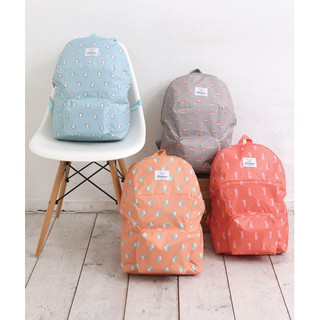 กระเป๋าจัดระเบียบ Mr Wood Foldable Backpack กระเป๋าเป้พับได้ มี 4 สี