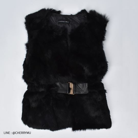 cherrymu-รุ่น-cs56-เสื้อกั๊ก-viva-fur-vest