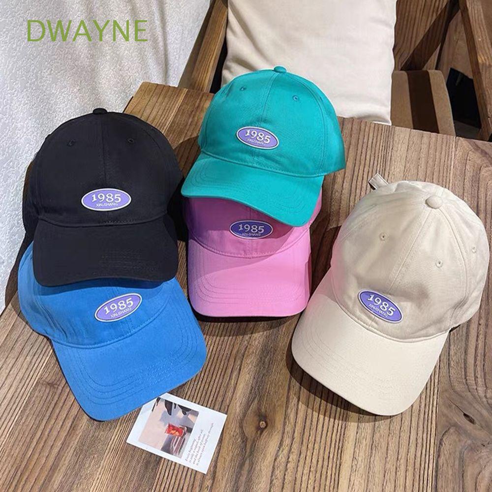 dwayne-หมวกแก๊ปแฟชั่น-ลายตัวเลข-1985-สไตล์เกาหลี-เรโทร-สําหรับผู้หญิง-นักเรียน