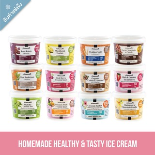 สินค้า Set  12 รสชาติ โฮมเมดไอศกรีม Homemade Premium Ice-cream Vista Cafe