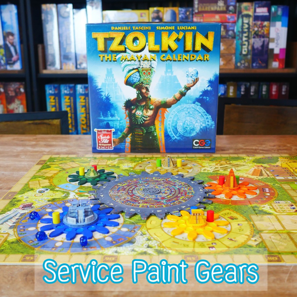 service-paint-tzolkin-gear-เซอร์วิสเพ้นท์สีเกียร์เกม-tzolkin-ซื้อพร้อมเกม-tzolkin-เท่านั้น