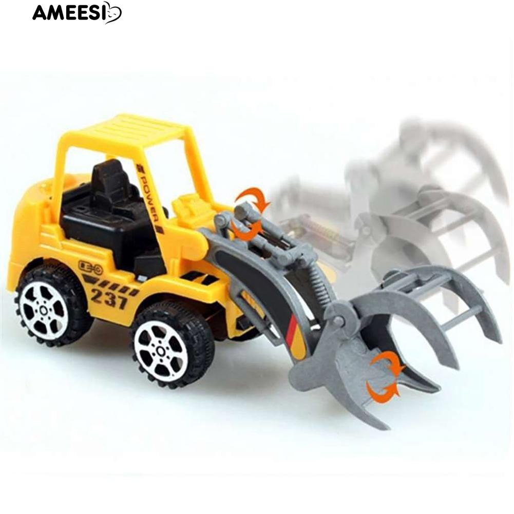 ameesi-เด็กรถบรรทุกขนาดเล็กรถโมเดลรถขุดของเล่นเพื่อการศึกษา