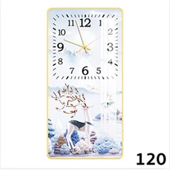 นาฬิกาแขวน-รุ่น-120-ขนาด-30x60cm-กระจกนิรภัยนาฬิกาแขวนสี่เหลี่ยมแฟชั่นสไตล์นอร์ดิก
