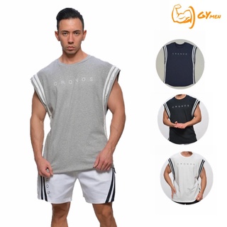 [GYMen]  ผู้ชาย  กีฬา ออกกำลังกาย  เสื้อกล้าม vest   เสื้อกล้าม แขนกุด ลําลอง เหมาะกับการเล่นฟิตเนส กีฬา สําหรับเด็กผู้ชาย