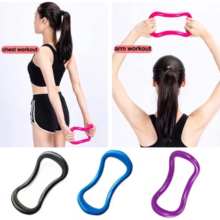 ภาพหน้าปกสินค้าYoga Pilates Ring อุปกรณ์ช่วยลดน้ำหนัก ร่างกาย อุปกรณ์ฟิตเนส อุปกรณ์โยคะพิลาทิส แหวนโยคะ ยืดหยุ่นได้ดีมากห่วงโยคะ Yoga Pilates Ring ที่เกี่ยวข้อง