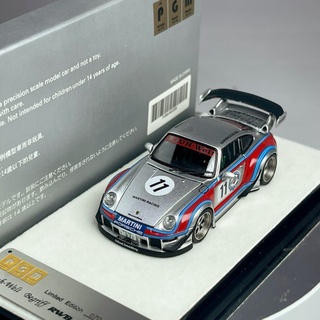 Peako64 No. PGM-640309 RWB 993 Martini #11 Diecast Fully-Open (limited 999pcs)