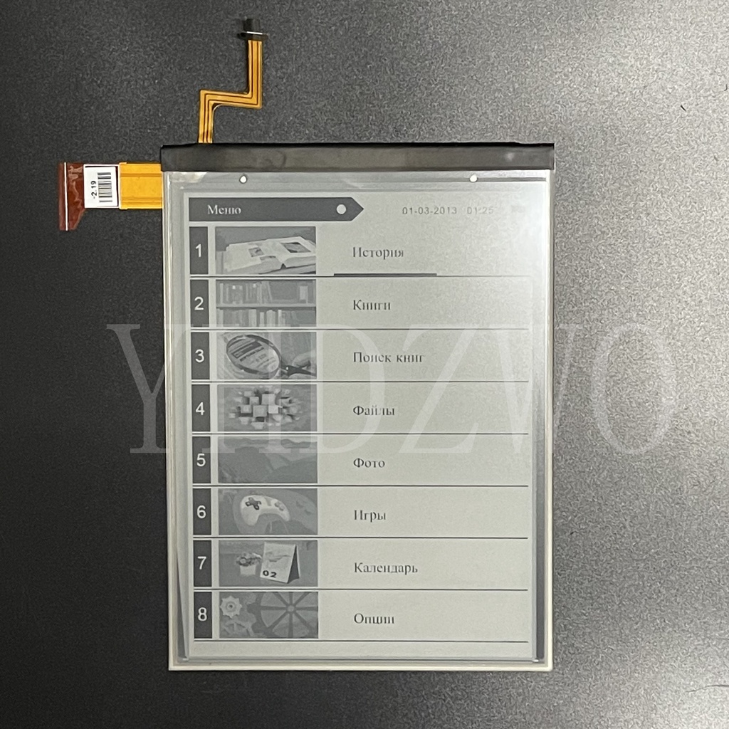 NEW Original E Ink Pearl HD Display ED060XCD with backlight no touch ...