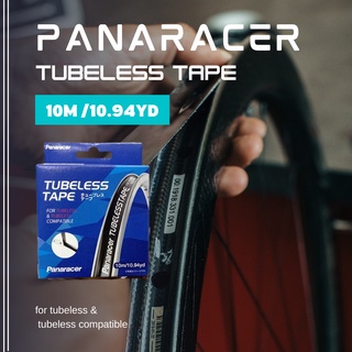 เทปรองขอบล้อ Tubeless &amp; Tubeless compatible Panaracer หน้ากว้าง 19-27mm ความยาว 10เมตรต่อม้วน