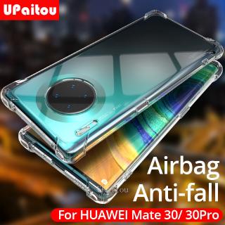 เคส Huawei Mate 30 20 Nova 5T 3e 3i 3 P30 P20 Pro Lite ถุงลมนิรภัย เคสโทรศัพท์ ป้องกัน นิ่ม