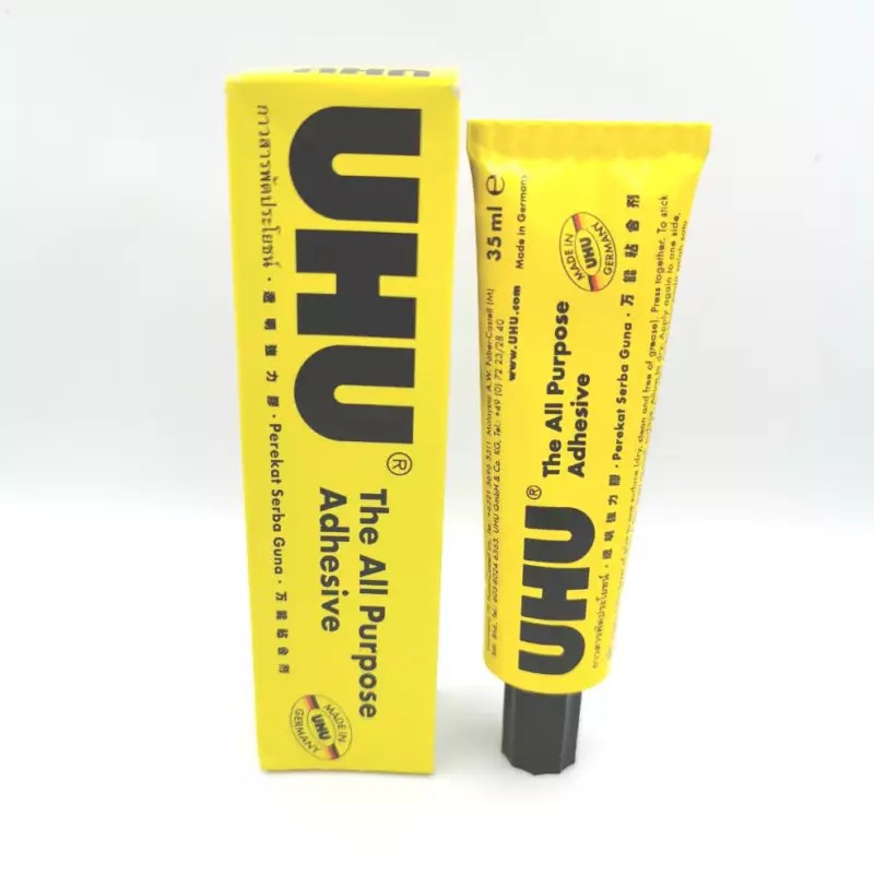 uhu-กาวสารพัดประโยชน์-ขนาด-35ml-ใช้ทาบนวัสดุที่ต้องการติดประกอบ-และทิ้งไว้ให้แห้ง