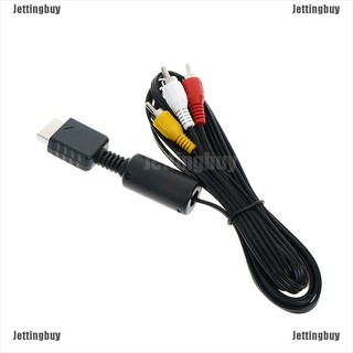 ภาพหน้าปกสินค้า[Jettingbuy] สายเคเบิลเสียงวิดีโอ AV สําหรับคอนโซลเครื่องเล่น ps2 ps3 ซึ่งคุณอาจชอบสินค้านี้