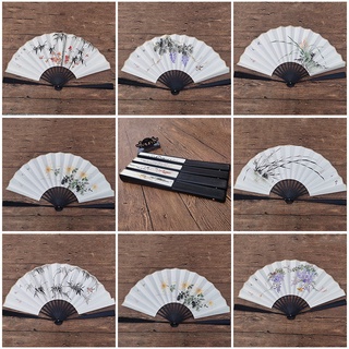 พัดลมพัดลมทำด้วยมือกระบวนการย้อนยุคญี่ปุ่น -พัดลมพับ
