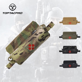 Toptacpro กระเป๋าปฐมพยาบาล IFAK 1 ม้วน Camo 8507