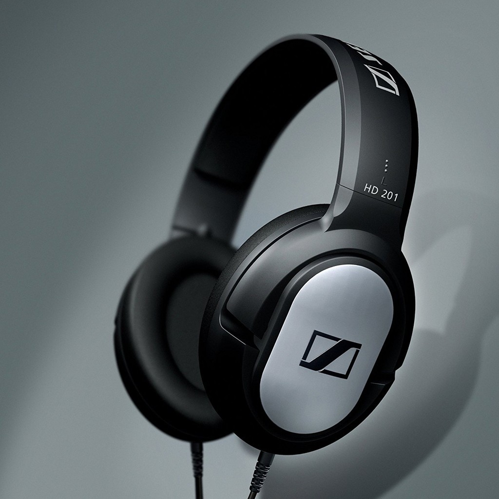 หูฟัง-sennheiser-hd-201-พรีเมี่ยมน้ําหนักเบา