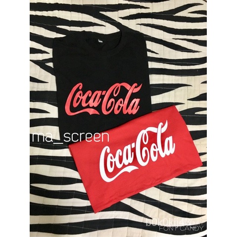 rtร้านแฟชั่น-เสื้อยืดสกรีน-coca-cola-เสื้อคอกลมใหม่