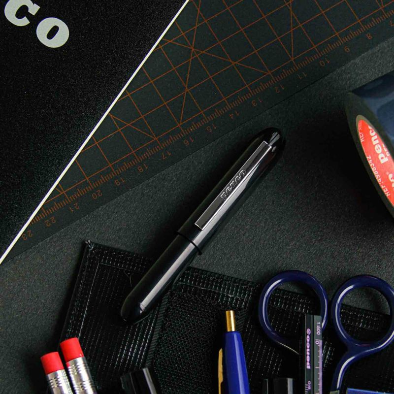 Penco Bullet Ballpoint Pen Light - Black (HFT184-BK) / ปากกาลูกลื่น ...