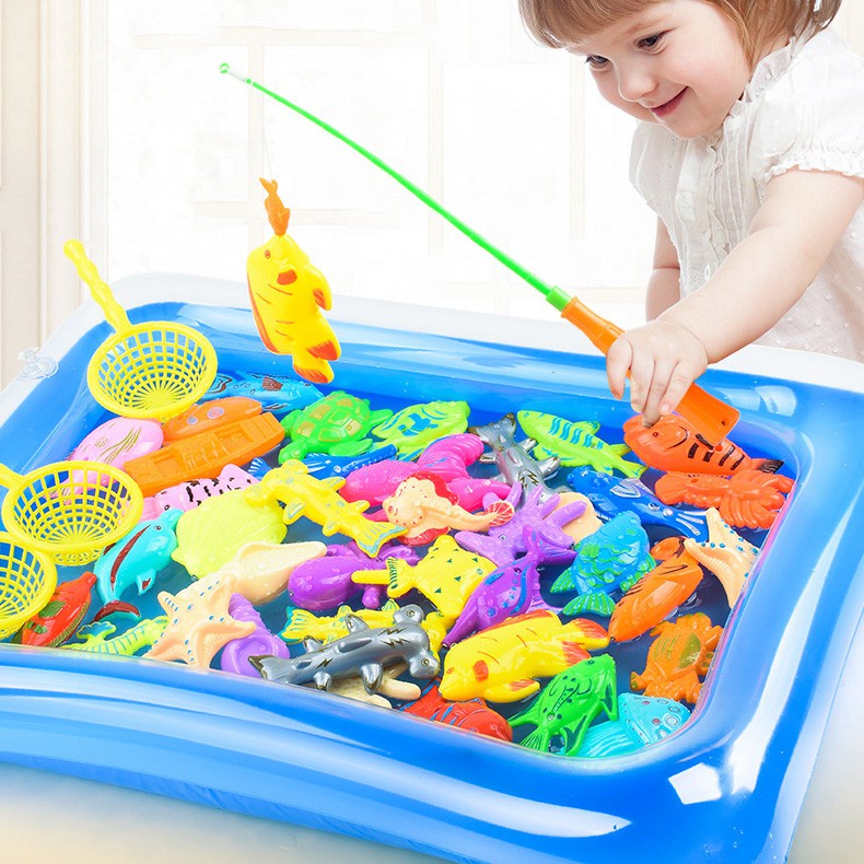 เกมตกปลา-ของเล่นตกปลาแม่เหล็ก-fishing-game-magnet-fishing-toy-654g