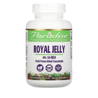 royal jelly 500 mg นมผึ้ง ต้านเชื้อไวรัส เชื้อแบคทีเรีย และเชื้อรา 90capsules